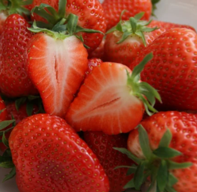 3,33 kilo aardbeien