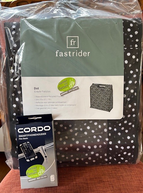 Enkele Fietstas en smartphonehouder