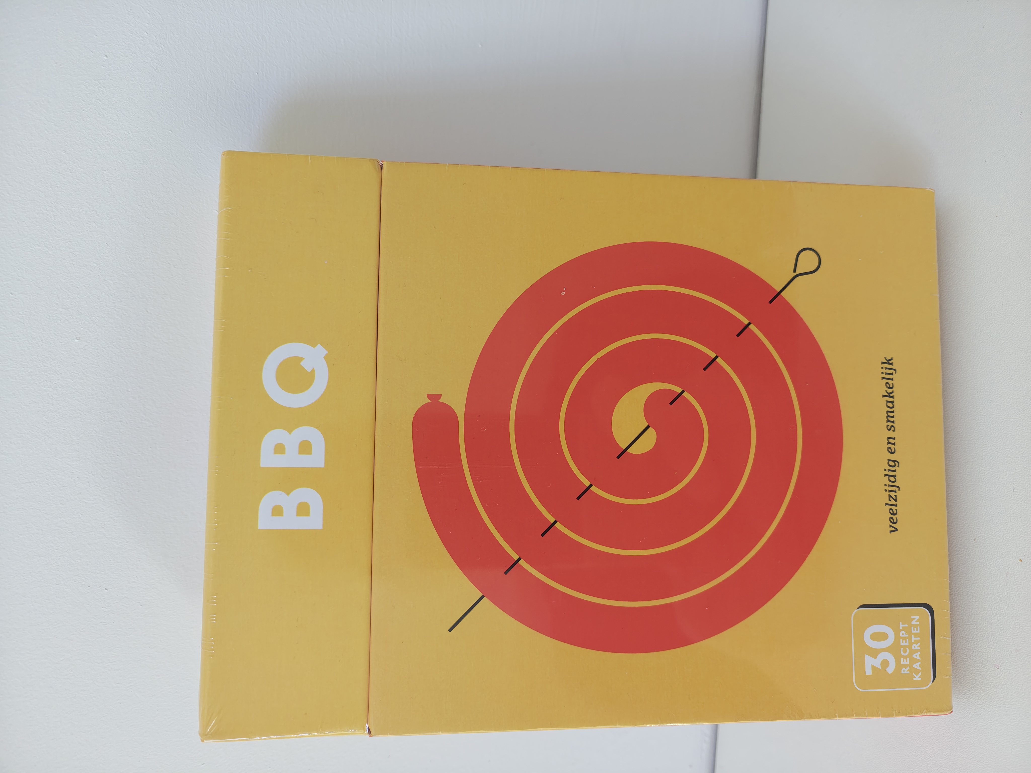 Set van 30 BBQ receptkaarten