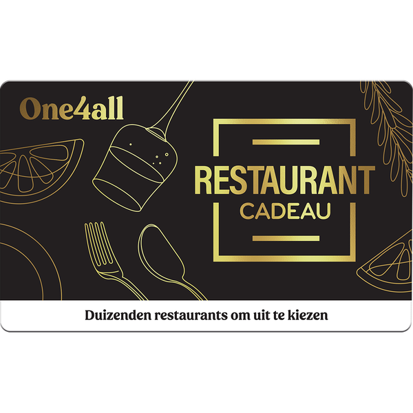 Restaurant cadeaubon