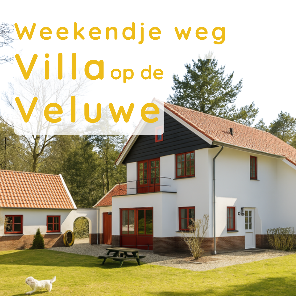 Weekendje weg in vakantie villa op de Veluwe