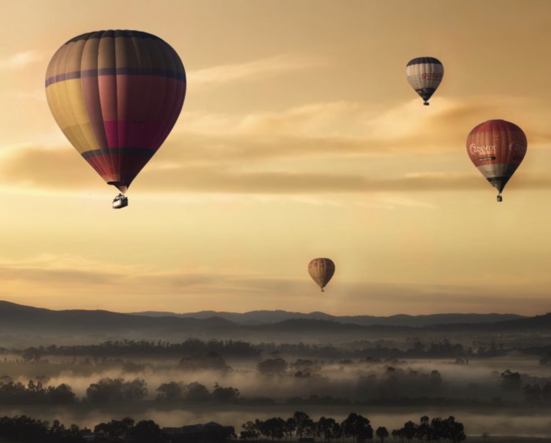 Luchtballonvaart voor 2 personen