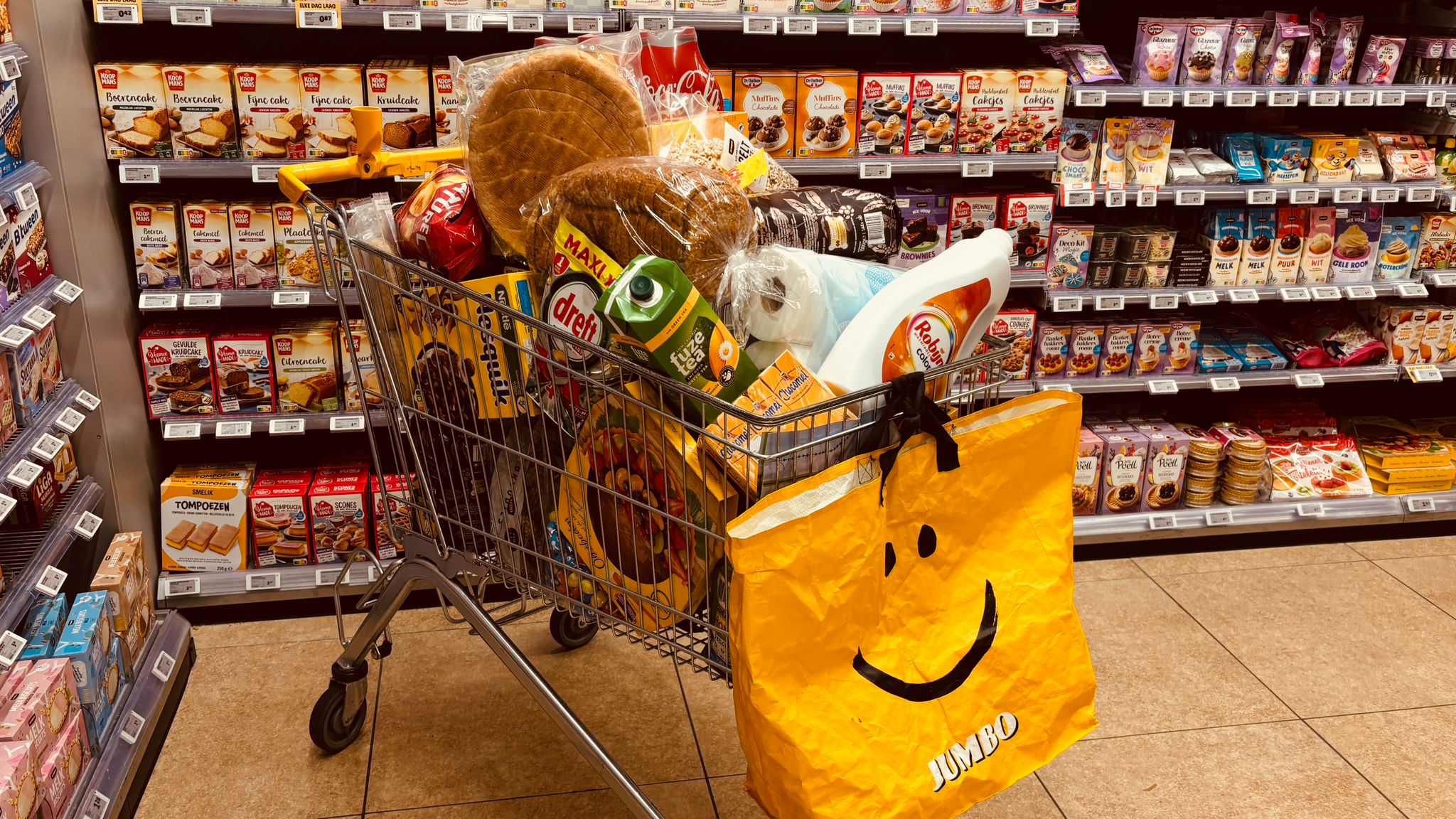 Hoofdprijs! 1 minuut gratis winkelen