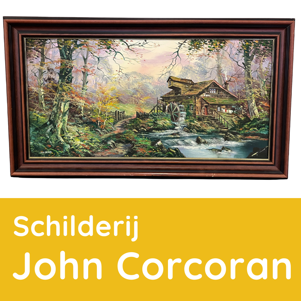 Prachtig gedetailleerd schilderij door John Corcoran