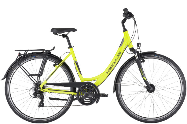 Sportieve Hercules trekkingbike met 21 versnellingen
