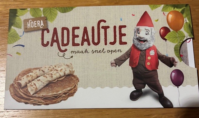 Waardebon voor 3 gratis Pannenkoeken