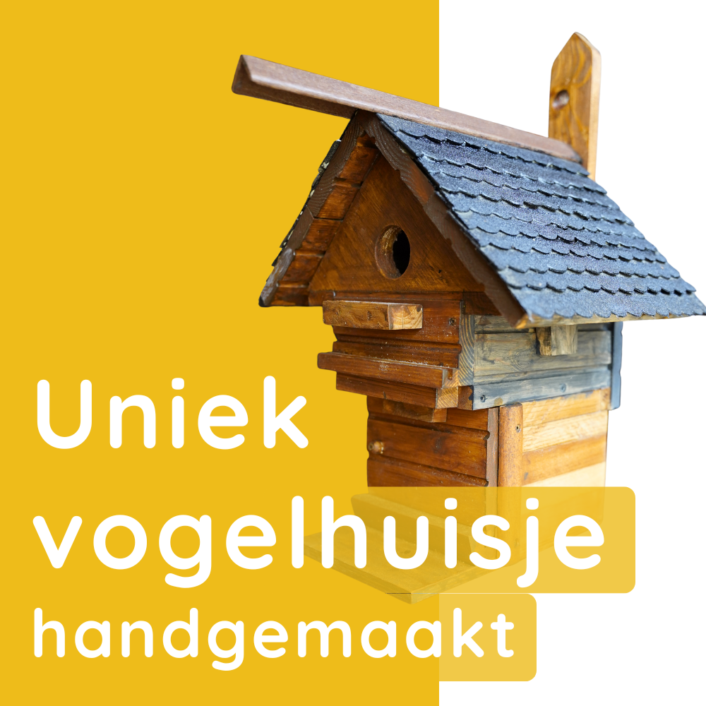 Handgemaakt uniek vogelhuis